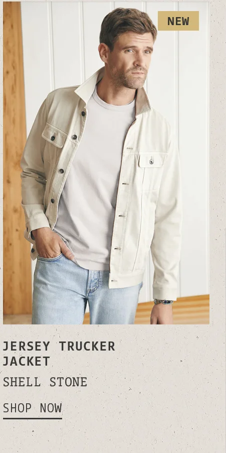 Jersey Trucker Jacket