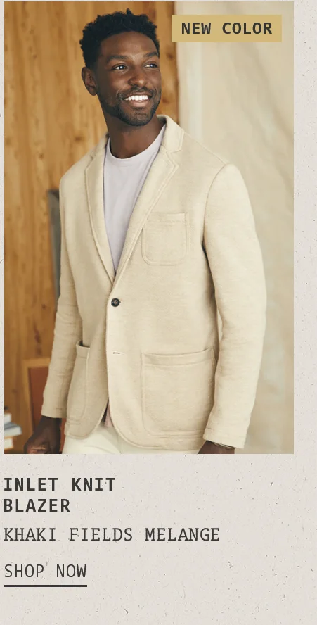 Inlet Knit Blazer