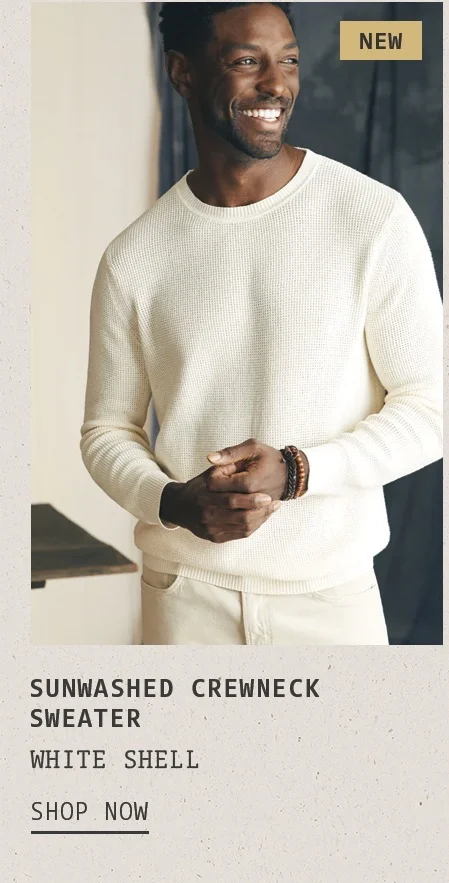 Sunwashed Crewneck Sweater