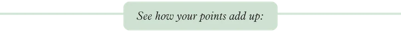 See how your points add up: