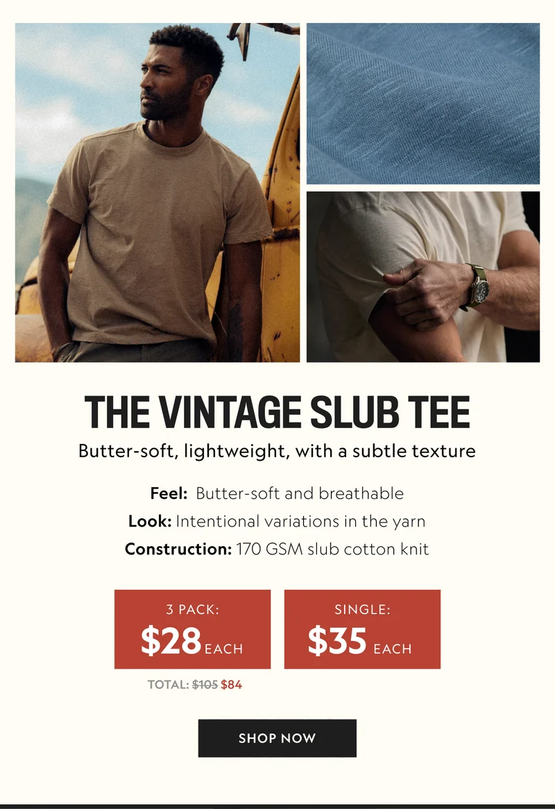 Vintage Slub Tee