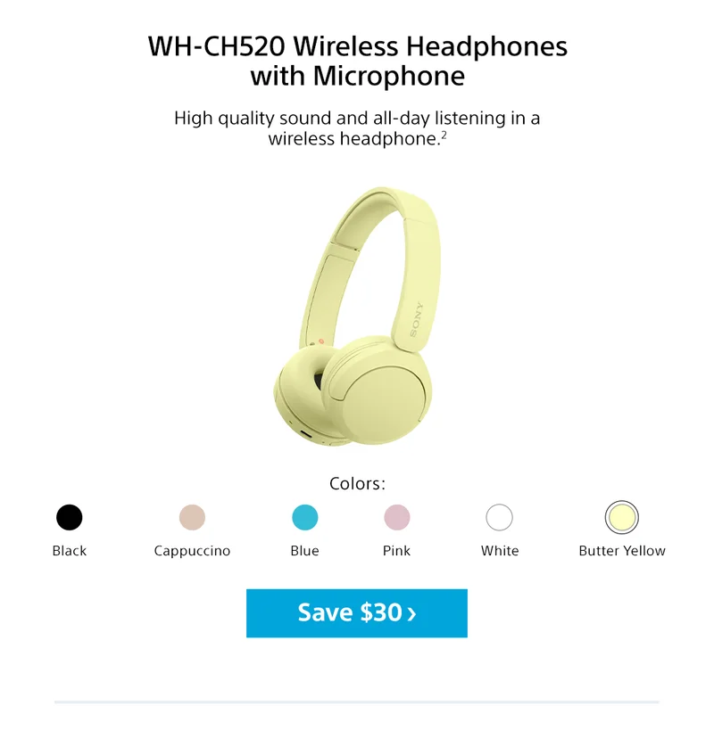 WH-CH520 | Save