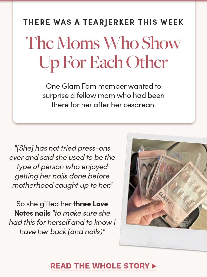 The Moms Who Show Up For Each Other. Read the Whole Story