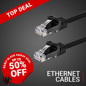 TOP DEAL Early Black Friday Deal Up to 50% OFF Ethernet Cables