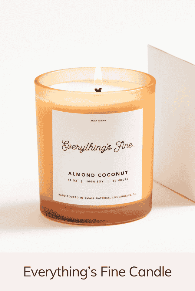 Luxury Candle Box The Everything's Fine Co.