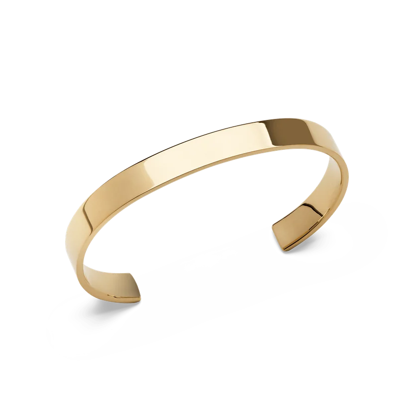 Line Cuff Polished Gold