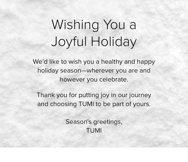 WISHING YOU A JOYFUL HOLIDAY
