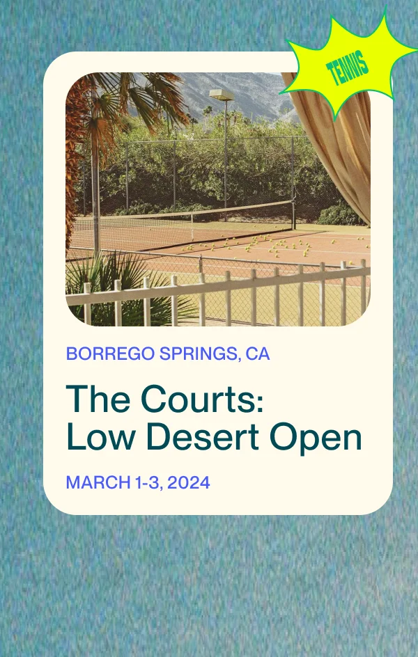 The Courts: Low Desert Open