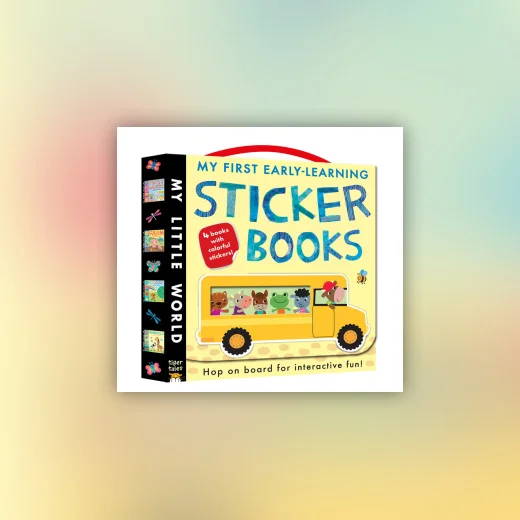 My First Early-Learning Sticker Books Boxed Set