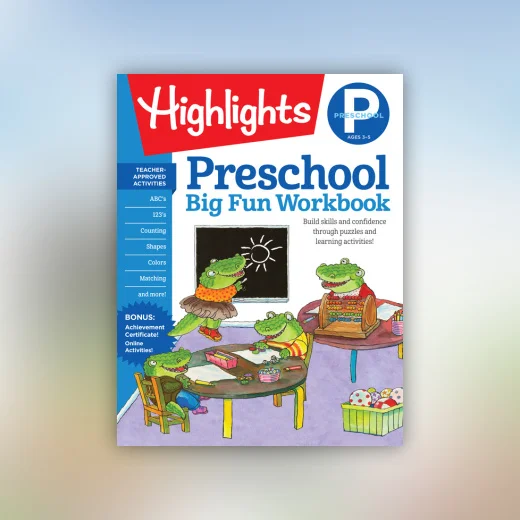 Preschool Big Fun Workbook