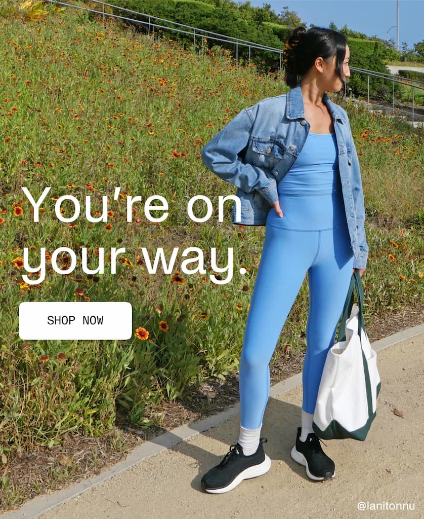 You're on your way.