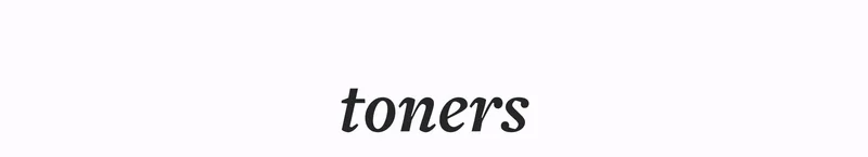toners