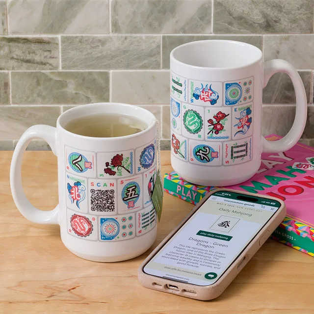 Mahjong QR Mug