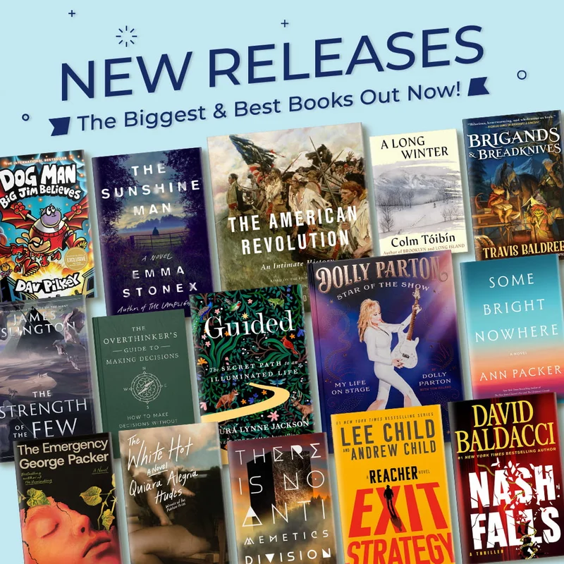 NEW RELEASES The Biggest & Best Books out now!