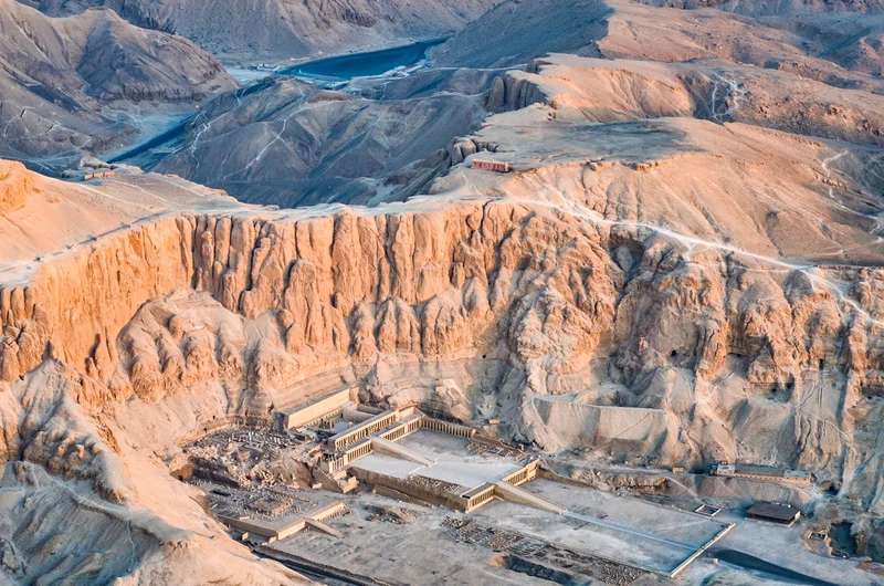 Egypt's Valley of the Kings is part of a massive necropolis along the Nile that includes the Mortuary Temple of Hatshepsut, Thutmose II's wife and half-sister. The king's tomb was discovered in this necropolis, as well, about a mile west of the Valley of the Kings.