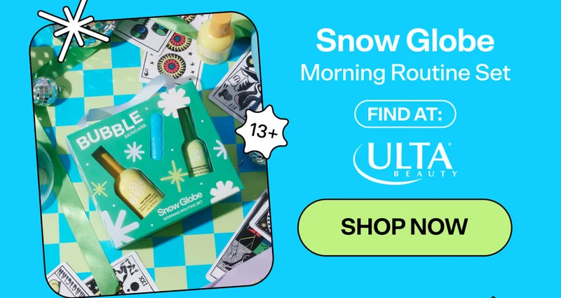 Snow Globe Morning Routine Set (13+) [SHOP NOW]  (FIND AT: Ulta)