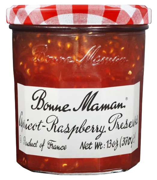 Image of Bonne Maman Apricot Raspberry Preserves