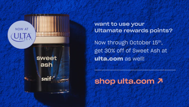 Get Sweet Ash for 30% off at Ulta Beauty. ↗