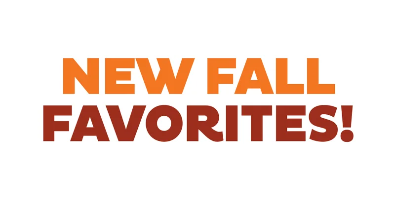 New Fall Favorites