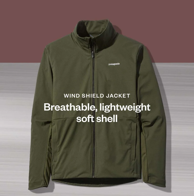 Wind Shield Jacket. A breathable, lightweight soft shell.