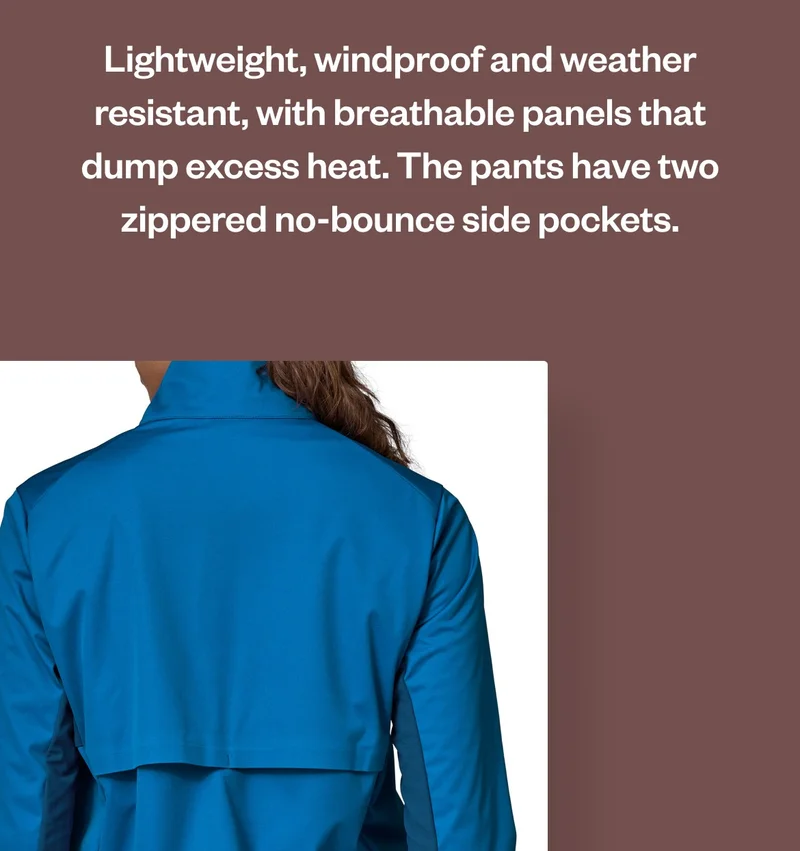 Wind Shields are lightweight, windproof and weather resistant, with breathability panels that dump excess heat.
