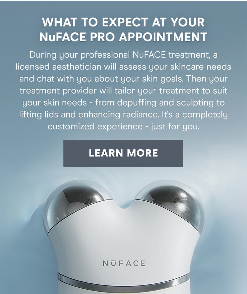 What to Expect At Your NuFACE PRO Appointment