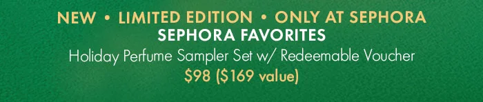 SEPHORA FAVORITES KITS Holiday Perfume Sampler Set