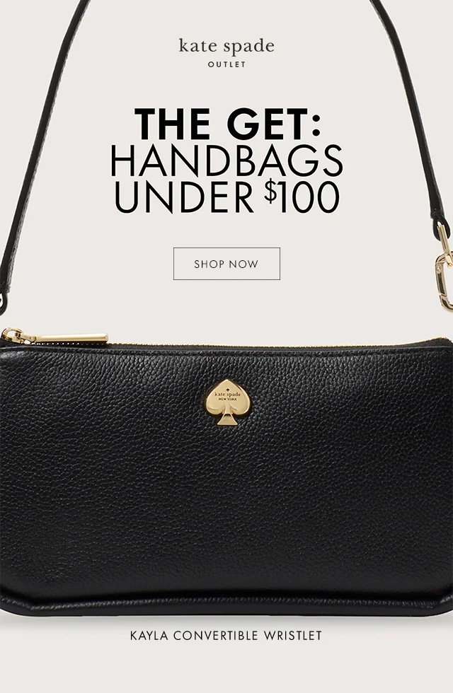 THE GET: HANDBAGS UNDER $100