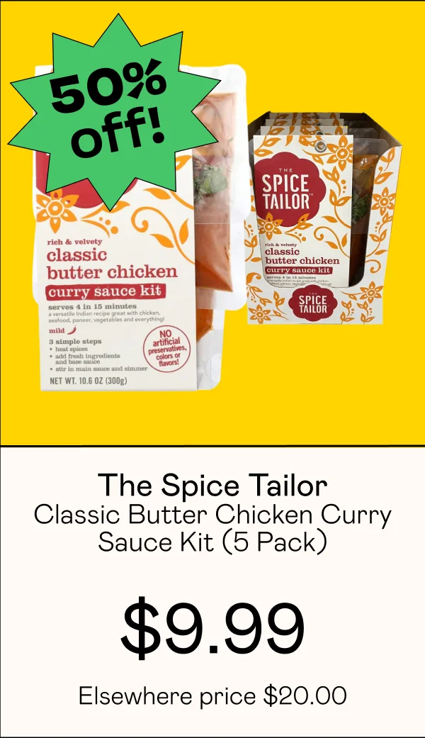 Classic Butter Chicken Curry Sauce Kit (5 Pack)