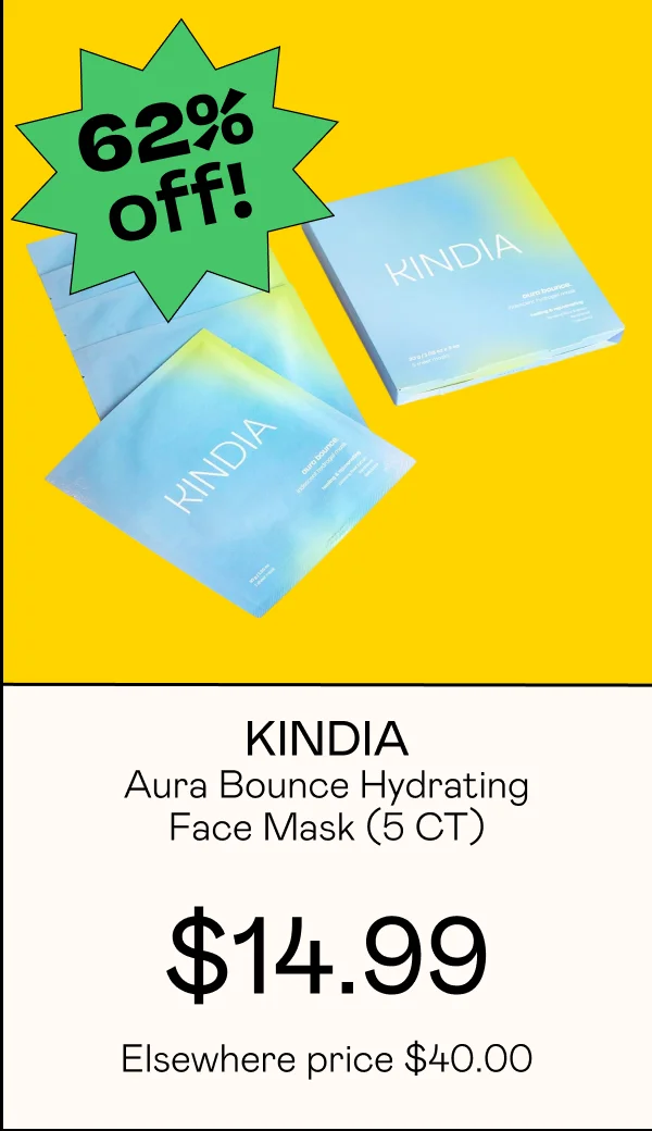 Aura Bounce Hydrating Face Mask (5 CT)