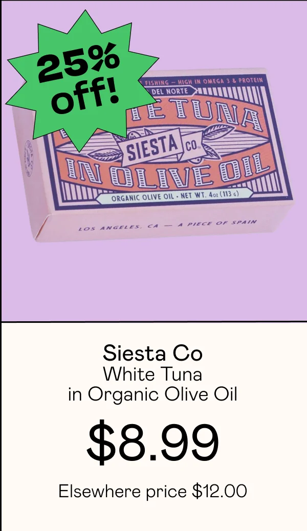 White Tuna In Organic Olive Oil