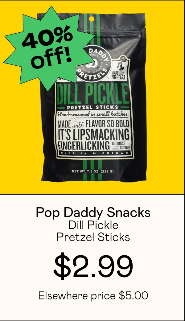 Dill Pickle Pretzel Sticks