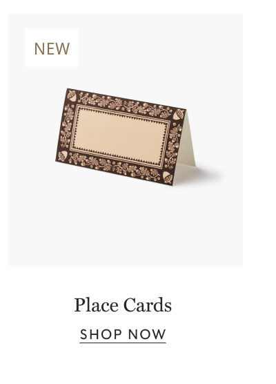 NEW Place Cards SHOP NOW