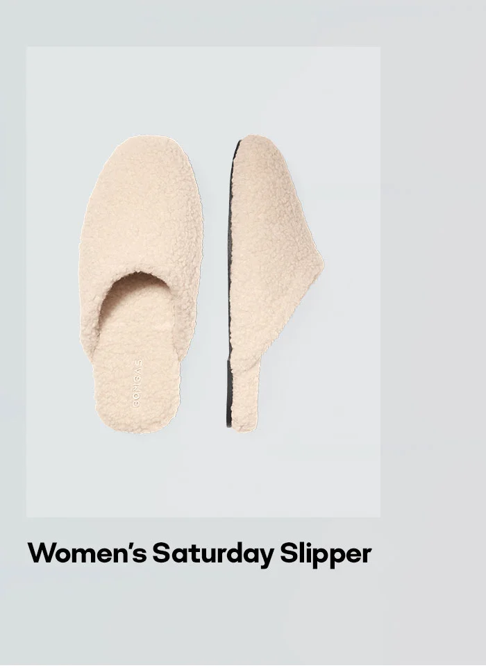 Women's Saturday Slipper