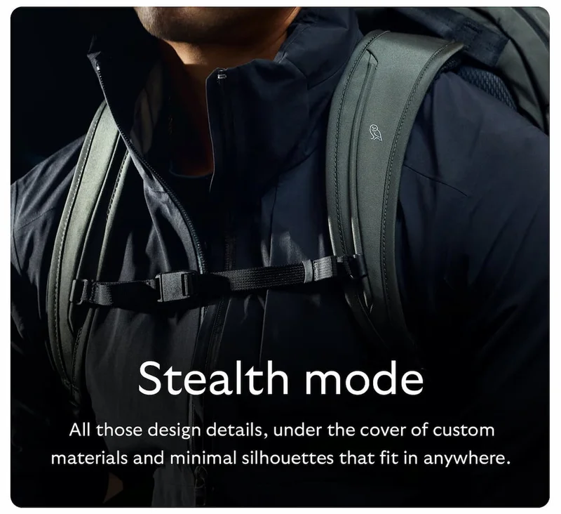 All those design details, under the cover of custom materials and minimal silhouettes that fit in anywhere.