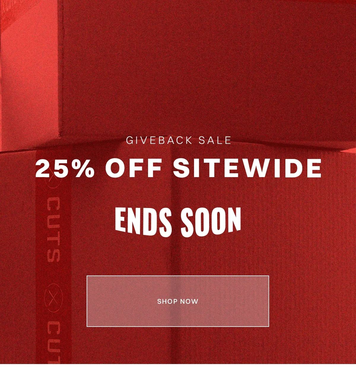 25% Off Sitewide Ends Soon