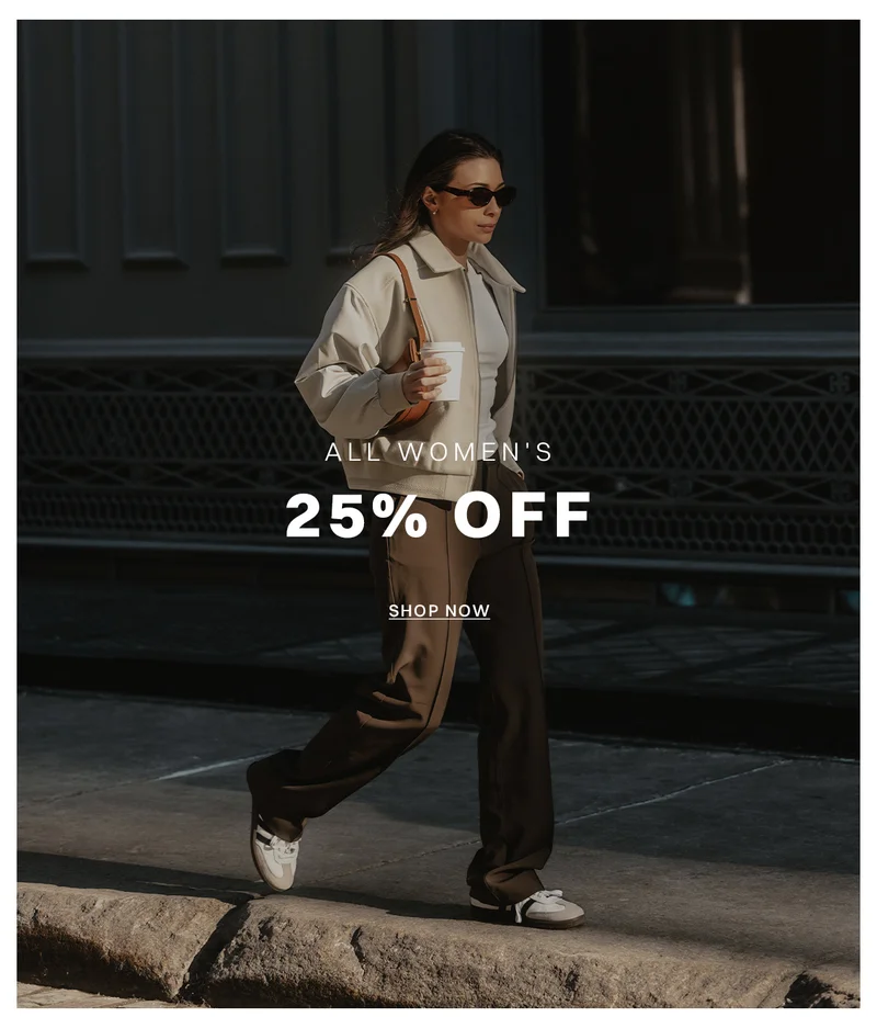 Shop Women's 25% Off
