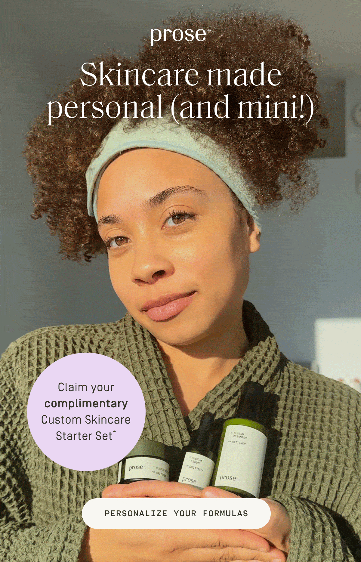 Prose | Skincare made personal (and mini!)