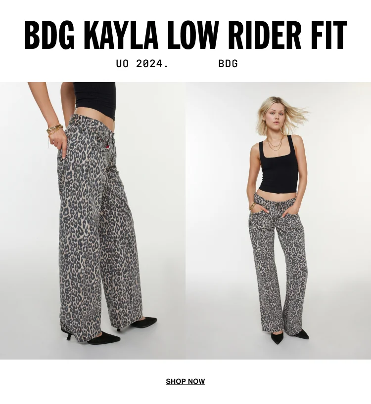 BDG KAYLA LOW RIDER FIT