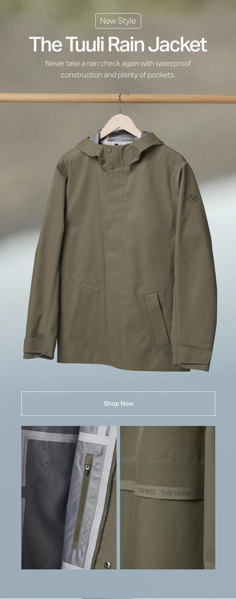 The Tuuli Rain Jacket