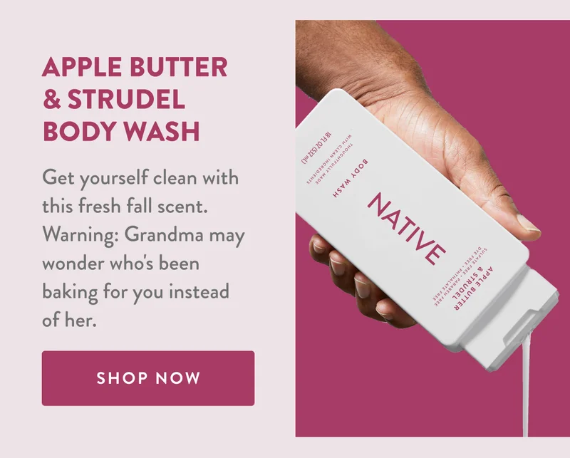 Apple Butter & Strudel Body Wash | Get yourself clean with this fresh fall scent.  Warning: Grandma may wonder who's been baking for you instead of her. | SHOP NOW
