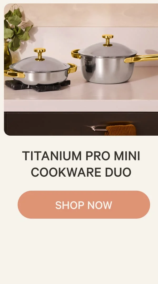Titanium Pro Mini Cookware Duo | Shop Now