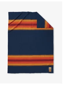 National Park Throw with Leather Carrier
