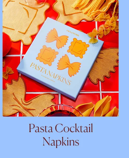 Pasta Cocktail Napkins