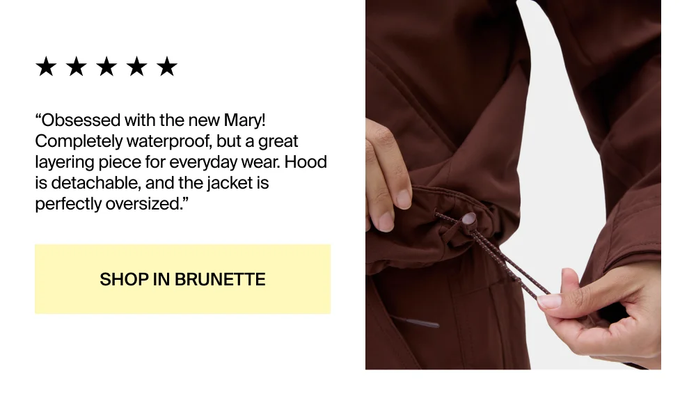 Shop Mary Rain Jacket