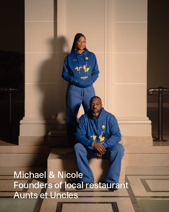 Michael & Nicole Founders of local restaurant Aunts et Uncles