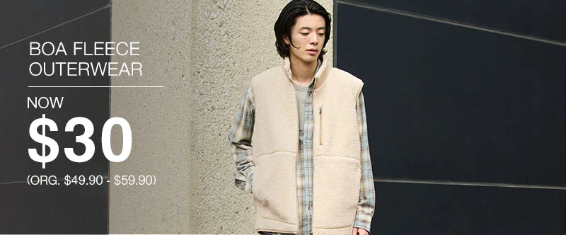 Shop Boa Fleece Outerwear Now $30