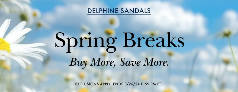 Spring Breaks. Buy More, Save More.