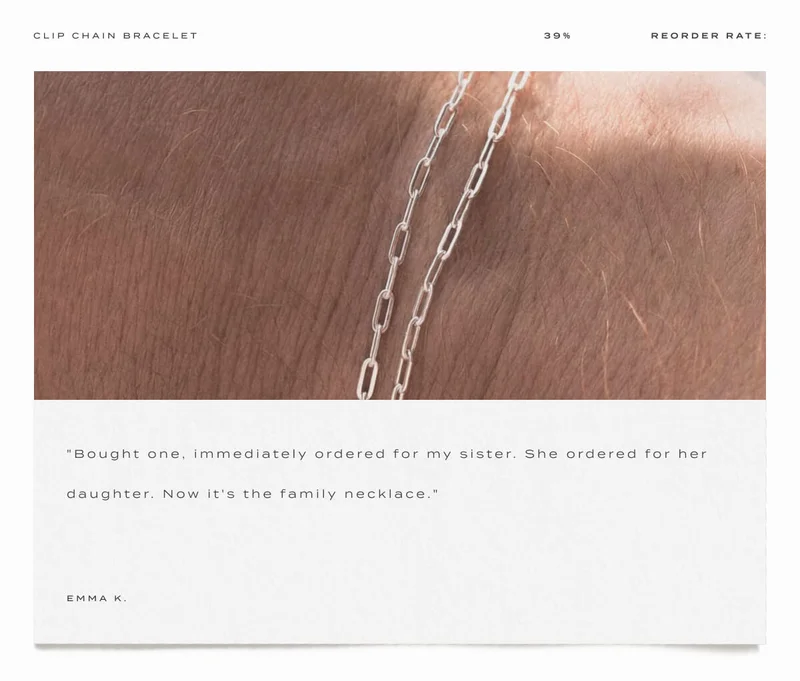 Clip Chain Bracelet