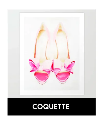 Shop Coquette Art Prints